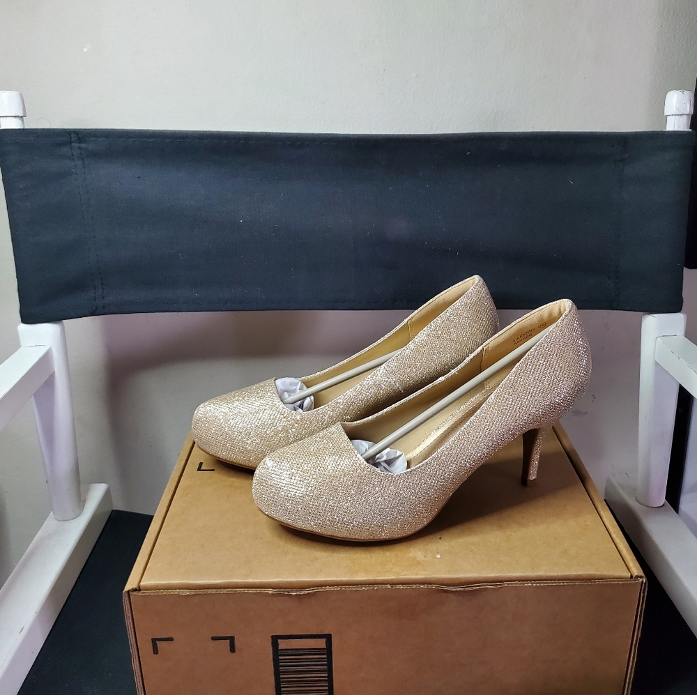 DREAM PAIRS Womens Elegant Versatile Low Stiletto Heel Dress Pump Size 10 - Picture 4 of 11